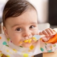thumbnail image 1 of Oleegame 1PC Stainless Steel Cutlery Set Feeding Complementary Food Spoon Baby Food Grade Silicone Soft Spoon Children Learn To Eat Training Tableware Baby Spoon Blue, 1 of 4