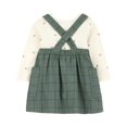 thumbnail image 4 of Ensemble pull pour bébé fille Carter's Child of Mine - Plaid vert, 4 of 5