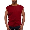 thumbnail image 1 of Workout Tank Tops for Men Athletic Gym Running Cap Sleeve Muscle Tees Fitness Bodybuilding Sleeveless Shirts, 1 of 5