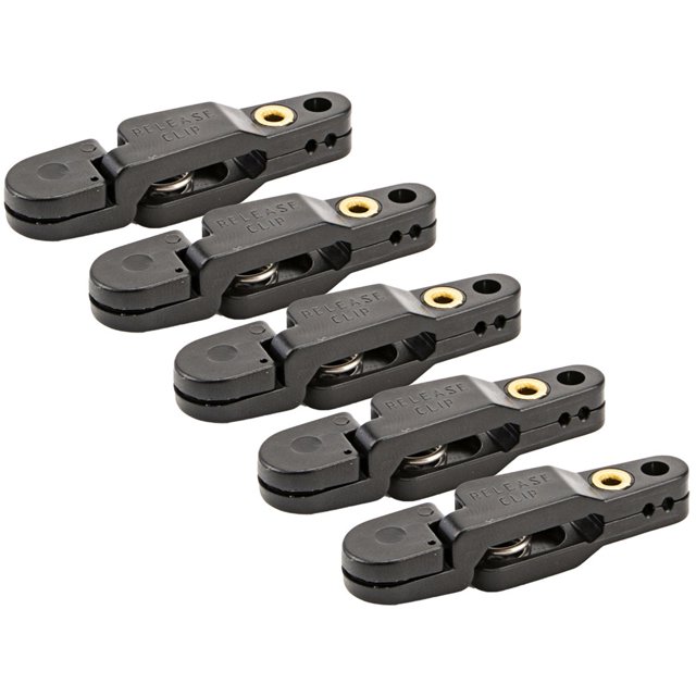Lefu 5pcs Heavy Tension Snap Release Clips for Weight Boat Fishing Downrigger