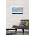 thumbnail image 3 of Map - World Wall Poster, 22.375" x 34", 3 of 4