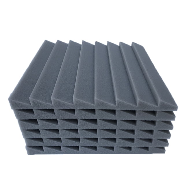 LSLJS 6 Pcs Éponge Insonorisante pour KTV, Jeu Intérieur, Musique, Éponge Insonorisante, Accessoires pour la Maison