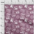 thumbnail image 2 of oneOone Velvet Wine Fabric Travel Sewing Craft Projects Fabric Prints By Yard 58 Inch Wide, 2 of 5