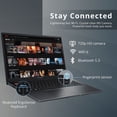 thumbnail image 4 of ASUS VivoBook S 15 Portable Mince, Écran FHD 15,6 Pouces, Processeur AMD Ryzen 7 5800H, Graphiques AMD Radeon, 8 Go de RAM, SSD 512 Go, Windows 11 Famille, Lecteur d'Empreintes Digitales, Indie Black, S3502QA-DS71, 4 of 7