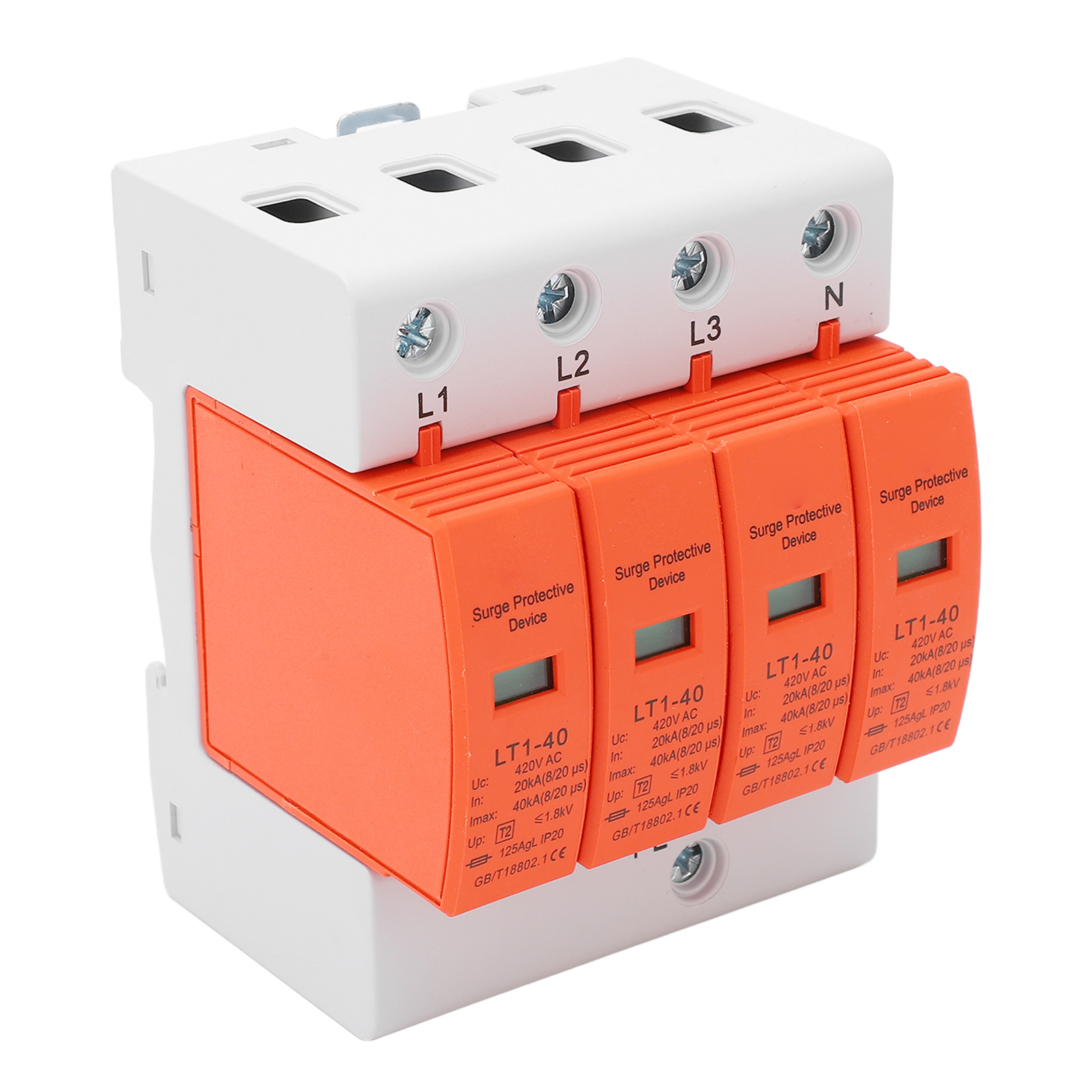 Protective Arrester Device,AC Surge Protector Quick AC Surge Protector Surge Protective Device Smart Functionality