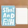 thumbnail image 1 of Styesk Pack Of Two, Vintage Loose-leaf Detachable Notebook, Horizontal Lines New Notepad, 1 of 9