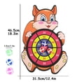 thumbnail image 1 of Sticky Dartboard Ball Set For Fine Motor Skill Training Animal Dart Board Interactive Sticky Dart Set Hand-Eye Coordination Animal Dart Board For Kids Adults,squirrel, 1 of 10