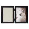 thumbnail image 4 of hometrends Gallery Black Hinged Double Picture Frame, 4 of 6