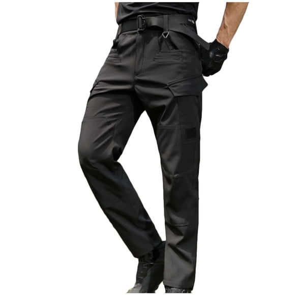 Lovzfmll Men's Cargo Pants, Waterproof Hiking Work Pants, Athletic Golf Pants, Quick-Dry Multi-Pocket Outdoor Pants