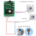 thumbnail image 4 of CUITING Smart Home 433Mhz 2CH Interrupteur de Télécommande Sans Fil Système de Relais et Télécommandes Longues 500M 1527, 4 of 7