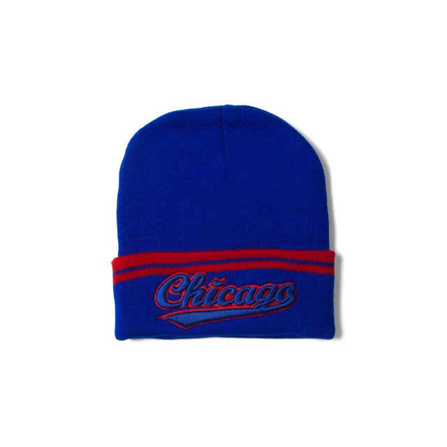 City Caps Chicago Royal Tuque d'Hiver à Revers