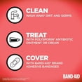 thumbnail image 3 of Band-Aid Brand Flexible Fabric Adhesive Bandages for Minor Wound Care, Assorted Sizes, 50 Count, Assorted Sizes, 3 of 4