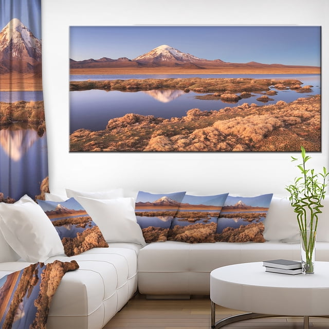 Sajama National Park Bolivia - Large Landscape Canvas Art