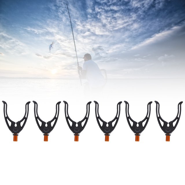 Fyydes Fish Pole Support Stand Tool,Sea Rod Holder Bracket Stainless Steel Fish Pole Support Bracket U Fishing Rod Rests,Fishing Accessories