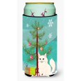 thumbnail image 1 of Angora Turc Chat Joyeux Arbre de Noël Grand Garçon Boisson Isolant Hugger, 1 of 1