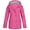 Hot Pink, variant on Aboser Waterproof Rain Jackets for Women Casual Outdoor Long Raincoat Fall Fashion Drawstring Cycling Windbreaker Lightweight Travel Anorak