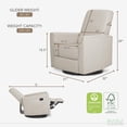 thumbnail image 2 of Evolur Raleigh Basic Glider |Recliner| Rocker, 2 of 8