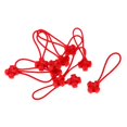 thumbnail image 2 of S SERENABLE 10x Cord Lanyard Zipper Slide Closure Replacement Non-Slip Catcher - 60mm Red, 2 of 6