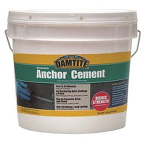 Damtite Waterproofing 8122 Waterproof Anchor Cement- 12 lb.