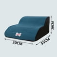 thumbnail image 3 of Portable Dog Stairs Ladder Pet Ramp Removable Anti Slip for Indoor Sofa High Bed Blue, 3 of 8