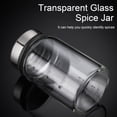 thumbnail image 4 of 300mL Glass Seasoning Jar With Scale 4 Outlets Spice jars Kitchen Chili Pepper Powder Sprinkling Jar Barbecue Salt Shaker Container, 4 of 7