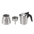 thumbnail image 2 of Pot Moka En Acier Inoxydable 304, Cafetière Infusée à la Main, Cafetière à Valve Unique D'extraction à Froid à Haute Pression Pour Café à Domicile, 2 of 14