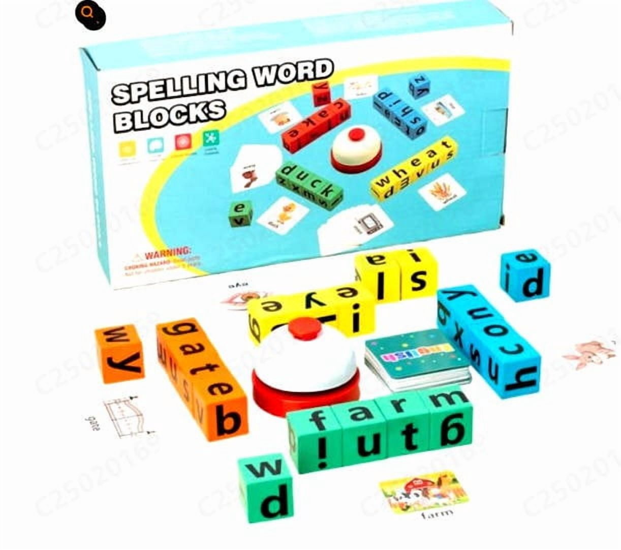 EGNMCR Tools&Home Improvement 60pcs-Dice Words Game Board game