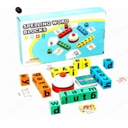 Amzcrzy Board Game Dorm Room Essentials 60Pcs-Dice Words Game Home Improvement Birthday Gifts for Men Home Organization New Home Essentials