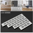 thumbnail image 2 of Lefu 60mm Aluminium Rectangular Cabinet Wardrobe Air Vent Grille Ventilation-Cover, 2 of 3