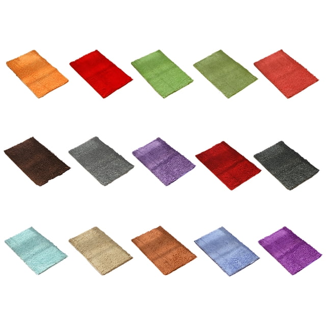 Baohd Water Absorbent Floor Mat - Exquisite Crafted Anti-slid Bottom Safe Strong Water Absorption Camel 40cm*60cm 1Set