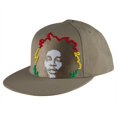 thumbnail image 1 of Bob Marley - Casquette de Baseball Ajustée Rasta Hair Tan, 1 of 2