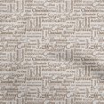 thumbnail image 1 of oneOone Tissu en Coton Brun Cambrique Tissu pour Robe Tissu Imprimé au Mètre 42 Pouces de Large, 1 of 5
