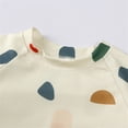 thumbnail image 4 of Hiiyo Toddler Boys 3Pcs Swimsuit Long Sleeve Rash Guard Shorts Hat Quick Dry Bathing Suit, 4 of 8