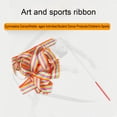 thumbnail image 4 of maskred 2 Meters Ribbon Wands Girls Rainbow Decorations Twirling Rod Stick Portable Birthday Party Stuffers Gymnastics Streamers for Colorful, 4 of 6