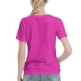 thumbnail image 3 of T-Shirt Basique à Manches Courtes pour Femmes Demon Slayer Blade Temple Ganlu Mili, 3 of 6
