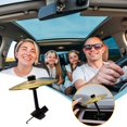 thumbnail image 2 of Zedker Car Cymbal Mini Drum Crash Cymbal For Car Vent Clearance, 2 of 6