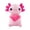 Pink, variant on Hexagon Salamander Stuffed Plushies 11.81X5.51X4.72 Inch, Cute Soft Stuffed Salamander Toy, Cartoon Fish Plush for Home Decor, Salamander Plush