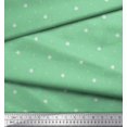 thumbnail image 2 of Soimoi Poly Georgette Fabric Dot & Floral Artistic Decor Fabric Printed Yard 52 Inch Wide, 2 of 5