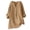 Khaki, variant on WUANDIXFA Long Sleeve Tunic Tops for Women Loose Button Down Blouse Tops Stand Solid Sleeve Long Casual Women Shirt Women's Blouse Beige,XL