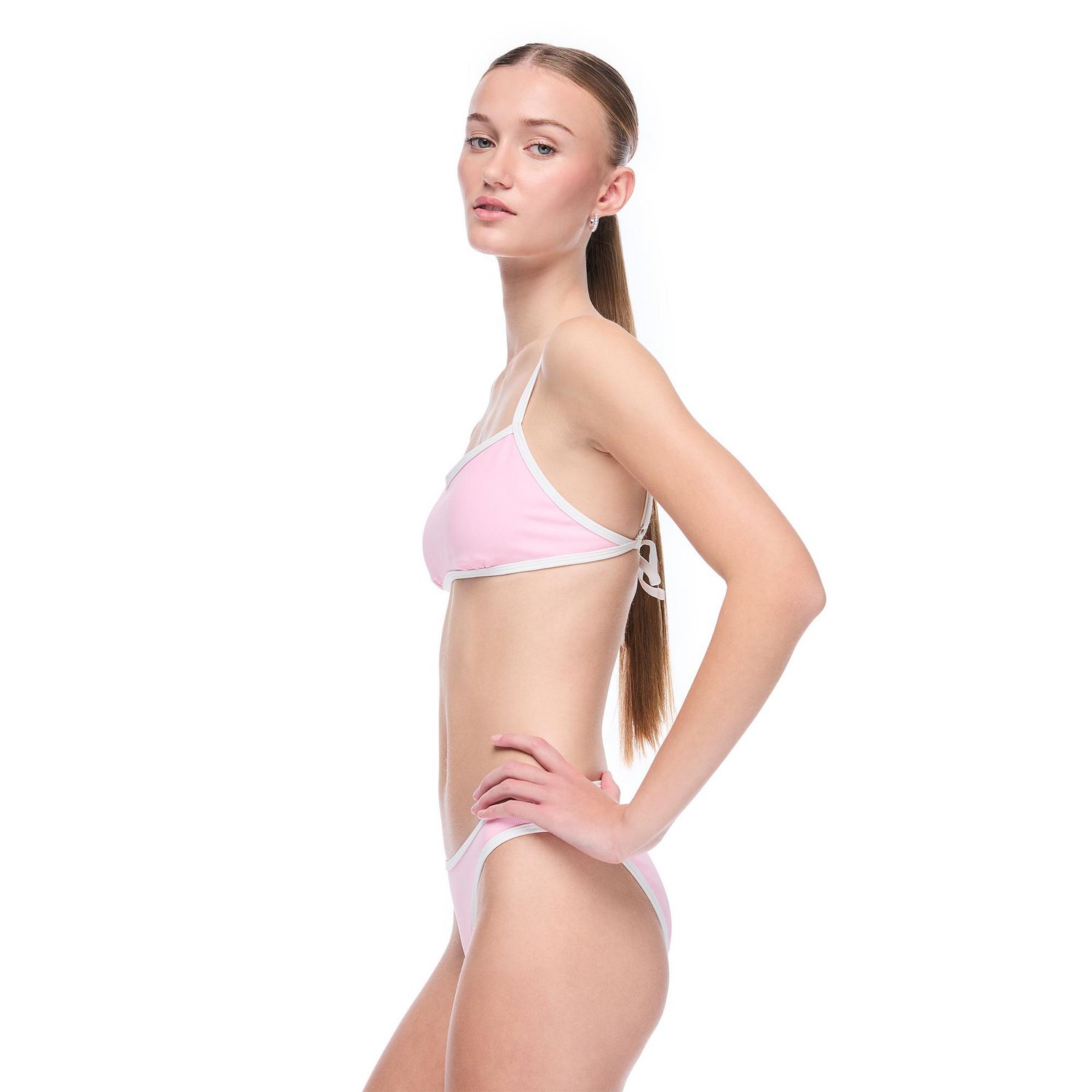 Haut de bikini à encolure dégagée No Boundaries pour femmes