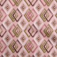 thumbnail image 1 of oneOone Cotton Poplin Medium Pink Fabric Geometric Craft Projects Decor Fabric Printed By The Yard 42 Inch Wide, 1 of 5