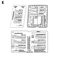 thumbnail image 1 of Ensemble Familial de Cartes Range-R Creative, Outil de Gabarit de Règle pour Chasse en Plein Air, 1 of 7