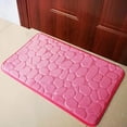 thumbnail image 3 of Amzcrzy Catch Mud 1Pc Foam Bath Rug Embossed Bathroom Mat Water Absorbent and Washable Bath Rugs Non-Slip Thick Soft and Comfortable Carpet for Show Room Decor Bathroom Rugs Outdoor Rug, 3 of 4