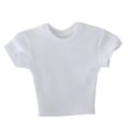 thumbnail image 4 of segolike 1:6 Action Figures Tight T Shirt Cosplay Strong Muscle Men Body Model Clothes white, 4 of 9