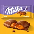 thumbnail image 4 of Milka Alpine Milk Chocolate with Caramel Filling, 100 g, 4 of 5
