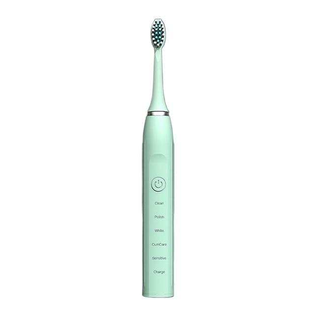 Renjiang Sonic Electric Toothbrush for Adult&Kid, 6 Brush Heads, 5 Modes,Waterproof