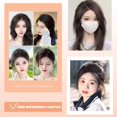 thumbnail image 2 of Pièce de Cheveux Épaissie et Moelleuse Multicolore 15/25Cm Invisible Nouvelle E3A4, 2 of 9