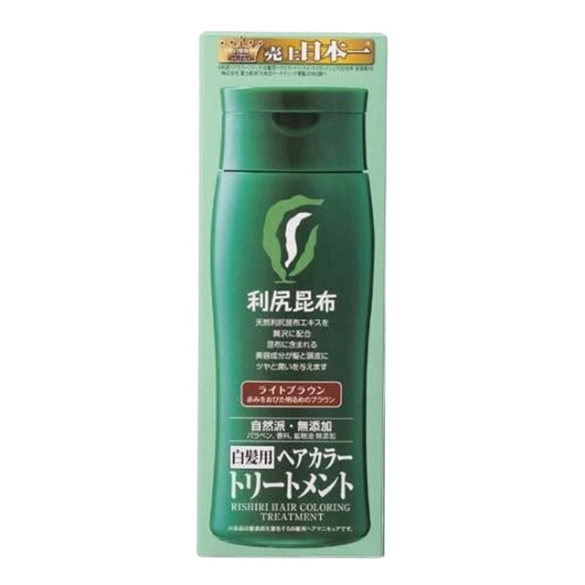 RISHIRI Coloration Capillaire Kombu Naturelle 200 g - 4 Couleurs au Choix