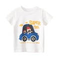thumbnail image 1 of PMVFHDE T-Shirt Camouflage à Manches Courtes pour Garçons et Filles avec Imprimé Graphique, Col Rond, Haut Décontracté pour Enfants Design Unisexe, Séchage Rapide, Blanc, 4 Ans, 1 of 2