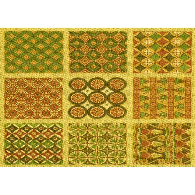 Ahgly Tapis Rectangulaire Lavable en Machine Intérieur Transitionnel Bisque Brun Foncé, 2 Pieds x 4 Pieds